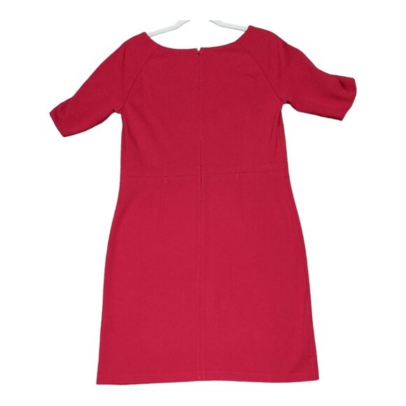 Talbots red short sleeve sheath dress women's size 8 - Picture 2 of 10
